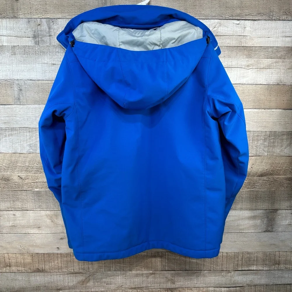 The North Face Apex Elevation Windwall Blue Insulated Hooded Coat Mens Size L